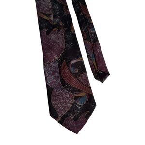 Kuppenheimer Silk Tie Quiet Luxury Old Money Formal Abstract Artsy Career